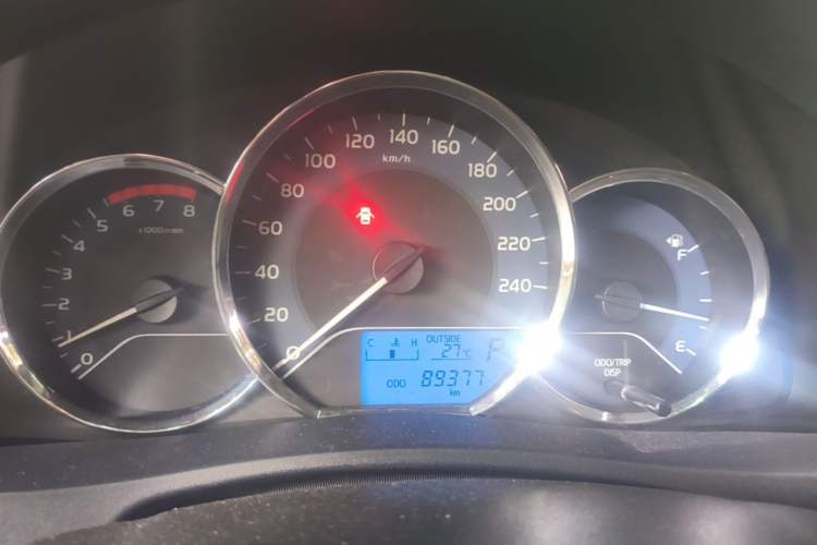 Used Toyota Levin 2017 Revised 185T CVT Elite Edition China V Standard Instrument Cluster