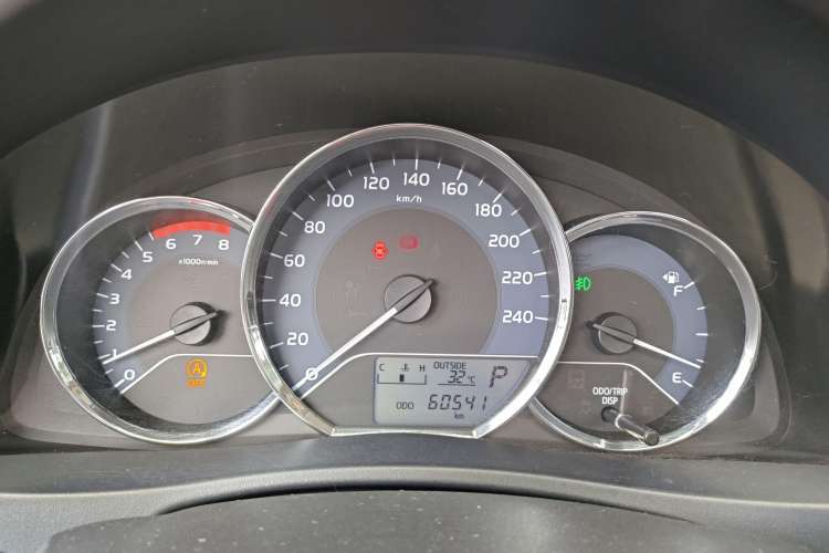 Used Toyota Levin 2017 Revised Version 185T CVT Elite Edition China VI Standard Instrument Cluster