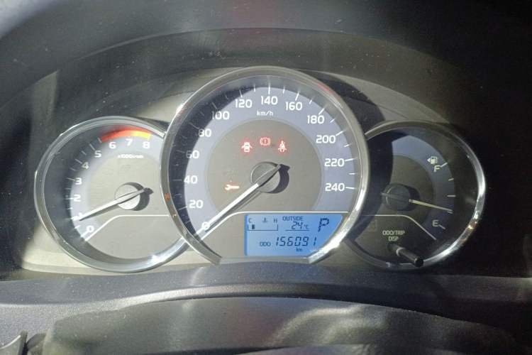 Used Toyota Levin 2017 Revised 185T CVT Elite Edition China V Standard Instrument Cluster