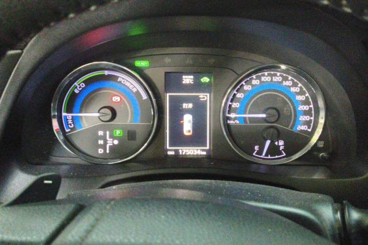 Used Toyota Levin 2017 Revised Dual-Engine 1.8H GS E-CVT Elite Sunroof Version China V Standard Instrument Cluster