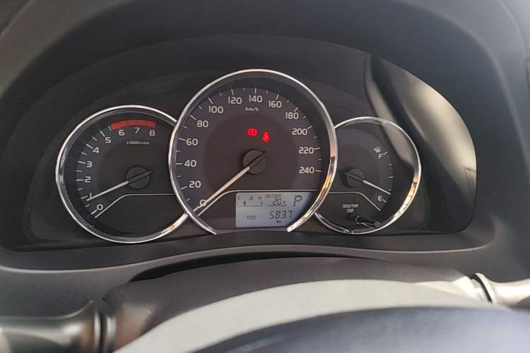 Used Toyota Levin 2017 Revised 185T CVT Elite Edition China V Standard Instrument Cluster