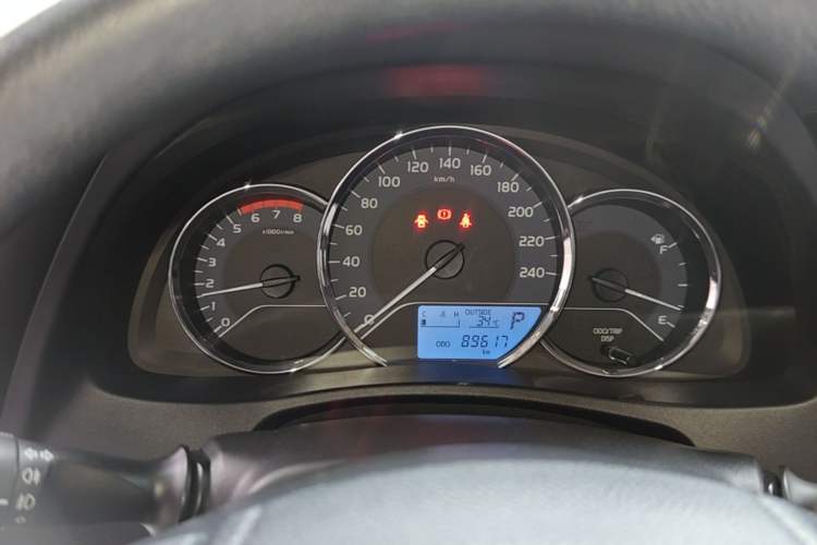 Used Toyota Levin 2017 Revised Version 185T CVT New Sharp Edition China V Standard Instrument Cluster
