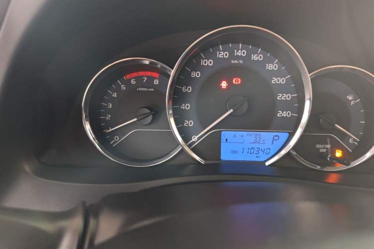 Used Toyota Levin 2017 Revised 185T CVT Elite Edition China V Standard Instrument Cluster