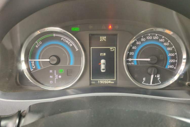 Used Toyota Levin 2017 Revised Dual-Engine 1.8H GS E-CVT Elite Sunroof Version China V Standard Instrument Cluster
