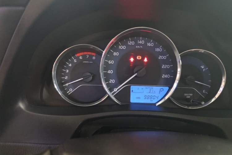 Used Toyota Levin 2017 Revised Version 185T CVT Elite Edition China VI Standard Instrument Cluster