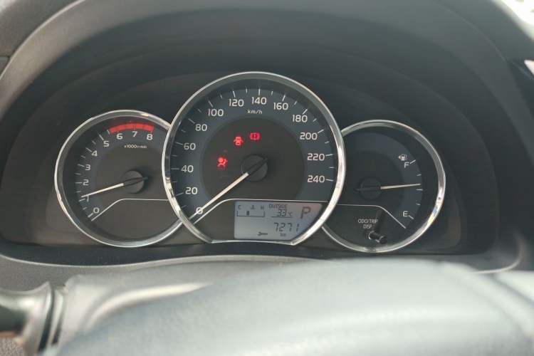 Used Toyota Levin 2017 Revised 185T CVT Elite Edition China V Standard Instrument Cluster