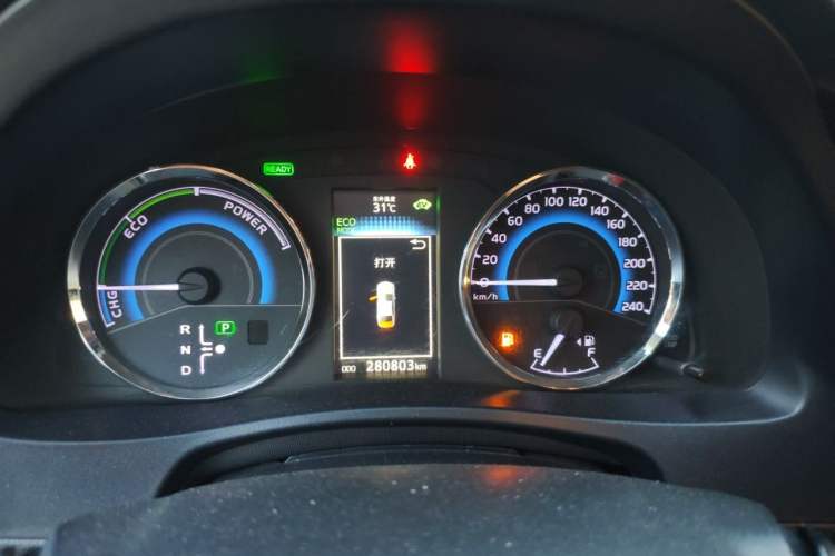 Used Toyota Levin 2017 Revised Dual-Engine 1.8H GS E-CVT Elite Sunroof Version China V Standard Instrument Cluster
