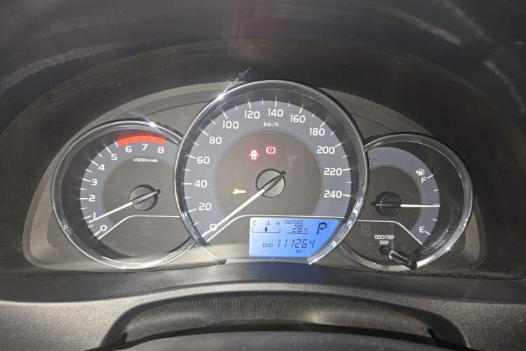 Used Toyota Levin 2017 Revised 185T CVT Elite Edition China V Standard Instrument Cluster