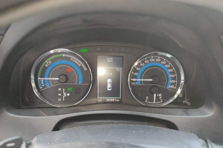 Used Toyota Levin 2017 Revised Dual-Engine 1.8H GS E-CVT Elite Sunroof Version China V Standard Instrument Cluster