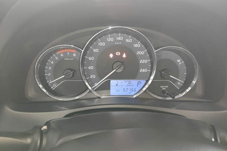 Used Toyota Levin 2017 Revised 185T CVT Elite Edition China V Standard Instrument Cluster