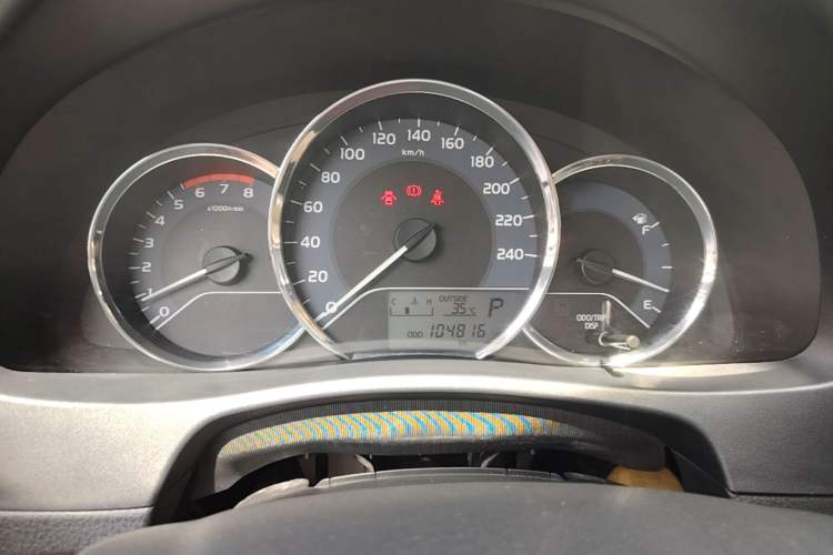 Used Toyota Levin 2017 Revised 185T CVT Elite Edition China V Standard Instrument Cluster