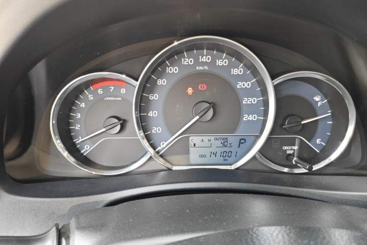 Used Toyota Levin 2017 Revised 185T CVT Elite Edition China V Standard Instrument Cluster