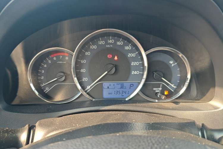 Used Toyota Levin 2017 Revised 185T CVT Elite Edition China V Standard Instrument Cluster