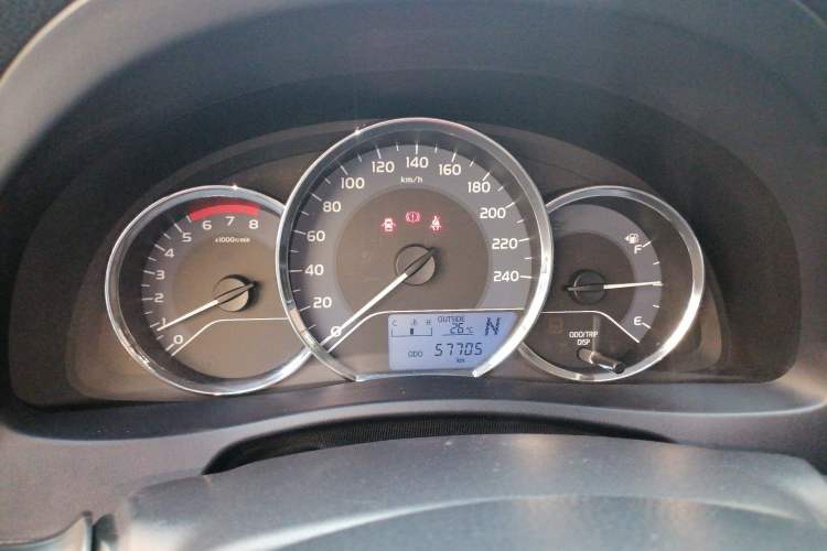Used Toyota Levin 2017 Revised 185T CVT Elite Edition China V Standard Instrument Cluster