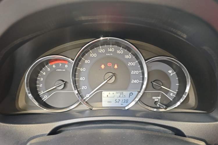 Used Toyota Levin 2017 Revised Version 185T CVT Elite Edition China VI Standard Instrument Cluster