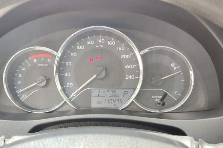 Used Toyota Levin 2017 Revised 185T CVT Elite Edition China V Standard Instrument Cluster