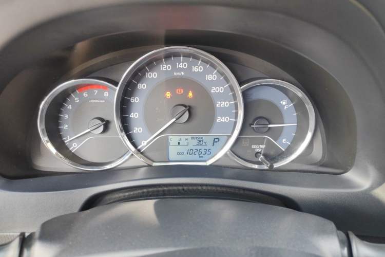 Used Toyota Levin 2017 Revised 185T CVT Elite Edition China V Standard Instrument Cluster