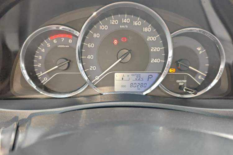 Used Toyota Levin 2017 Revised 185T CVT Elite Edition China V Standard Instrument Cluster