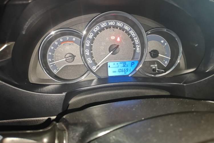Used Toyota Levin 2017 1.2T G CVT Elite Edition Instrument Cluster