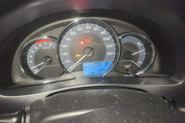 Used Toyota Levin 2017 Revised Version 185T CVT Elite Edition China VI Standard Instrument Cluster