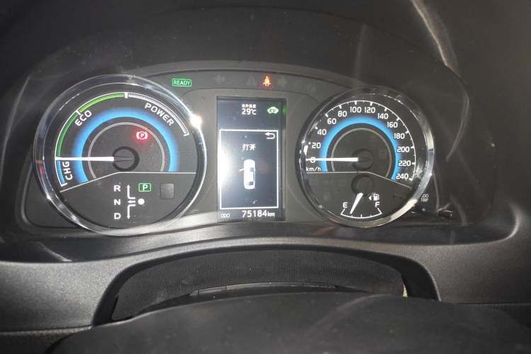 Used Toyota Levin 2017 Revised Dual-Engine 1.8H GS E-CVT Elite Sunroof Version China V Standard Instrument Cluster