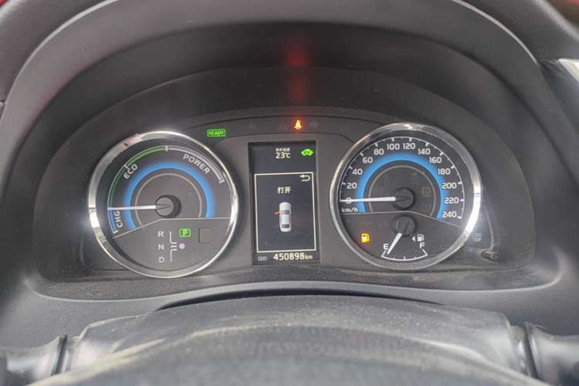 Used Toyota Levin 2017 Revised Dual-Engine 1.8H GS E-CVT Elite Sunroof Version China V Standard Instrument Cluster