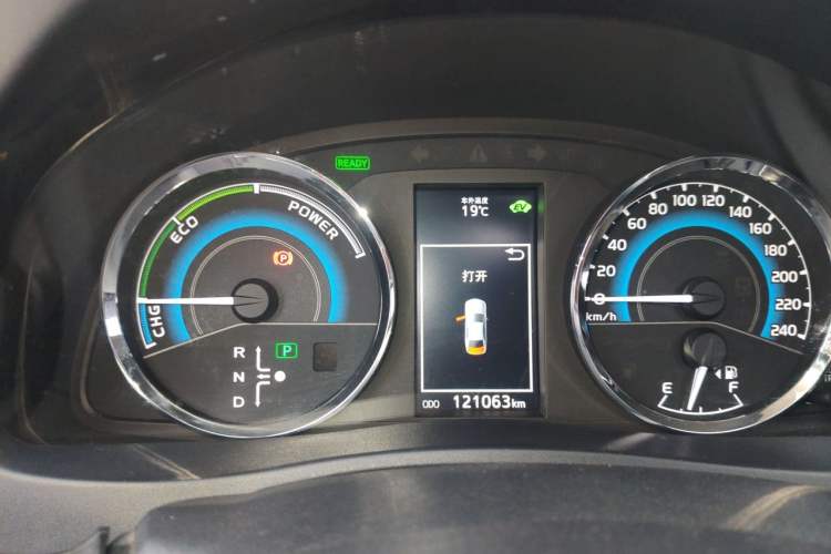 Used Toyota Levin 2017 Revised Dual-Engine 1.8H GS E-CVT Elite Sunroof Version China V Standard Instrument Cluster