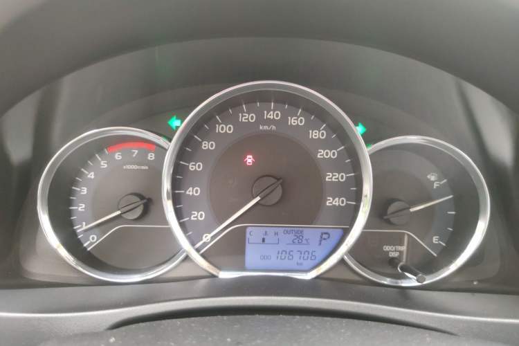 Used Toyota Levin 2017 1.2T V CVT Luxury Edition Instrument Cluster