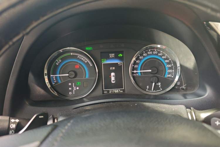 Used Toyota Levin 2017 Revised Dual-Engine 1.8H GS E-CVT Elite Sunroof Version China V Standard Instrument Cluster