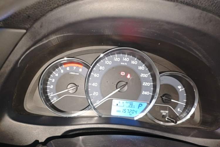 Used Toyota Levin 2017 Revised 185T CVT Elite Edition China V Standard Instrument Cluster
