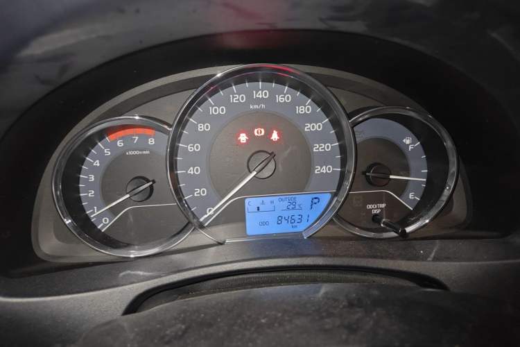 Used Toyota Levin 2017 Revised 185T CVT Elite Edition China V Standard Instrument Cluster