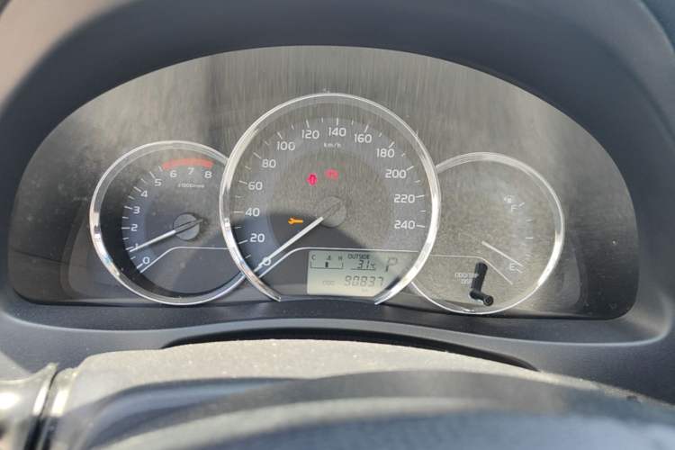 Used Toyota Levin 2017 Revised 185T CVT Elite Edition China V Standard Instrument Cluster