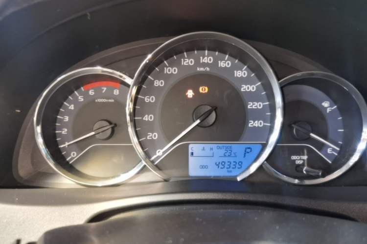 Used Toyota Levin 2017 Revised Version 185T CVT Elite Edition China VI Standard Instrument Cluster