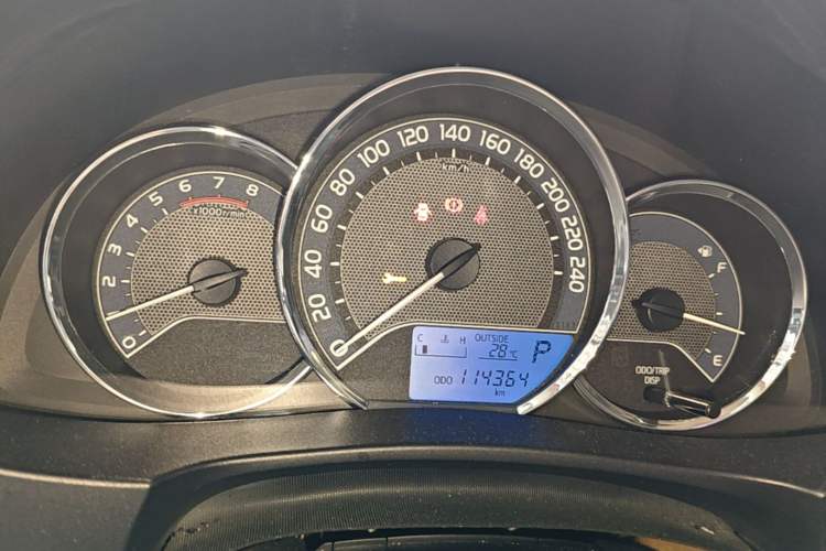 Used Toyota Levin 2017 1.2T G CVT Elite Edition Instrument Cluster
