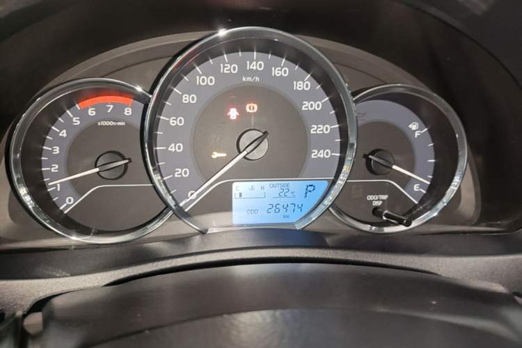 Used Toyota Levin 2017 Revised 185T CVT Elite Edition China V Standard Instrument Cluster