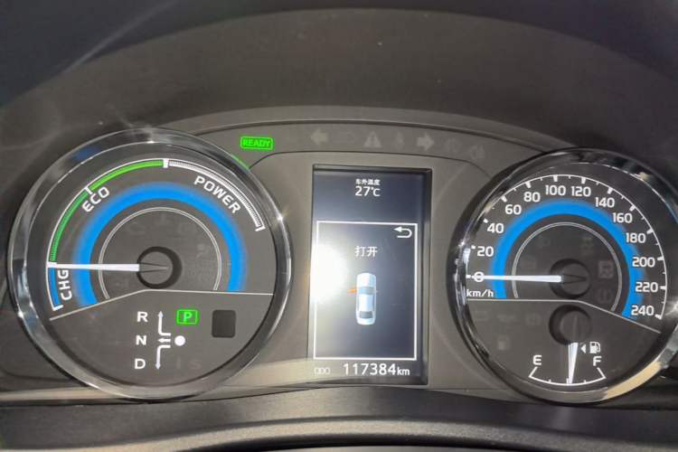 Used Toyota Levin 2017 Revised Dual-Engine 1.8H GS E-CVT Elite Sunroof Version China V Standard Instrument Cluster