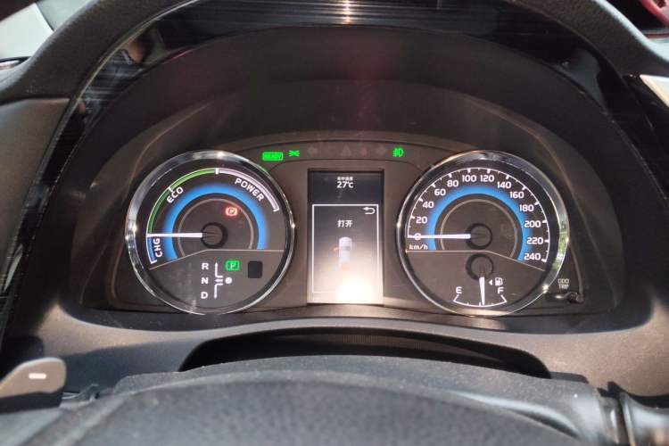 Used Toyota Levin 2017 Revised Dual-Engine 1.8H GS E-CVT Elite Sunroof Version China V Standard Instrument Cluster