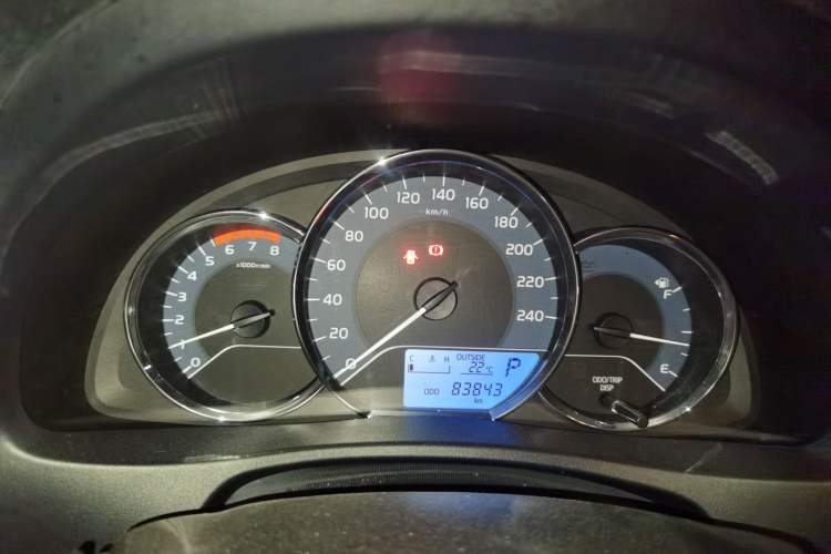 Used Toyota Levin 2017 Revised 185T CVT Elite Edition China V Standard Instrument Cluster