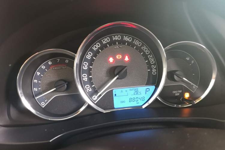 Used Toyota Levin 2017 1.2T G CVT Elite Edition Instrument Cluster