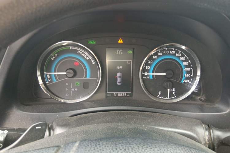 Used Toyota Levin 2017 Revised Dual-Engine 1.8H GS E-CVT Elite Sunroof Version China V Standard Instrument Cluster