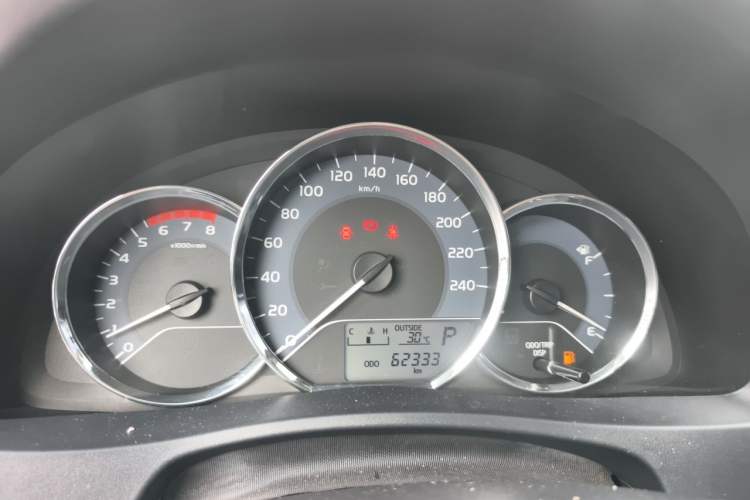 Used Toyota Levin 2017 Revised 185T CVT Elite Edition China V Standard Instrument Cluster