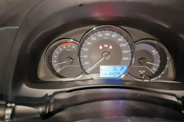 Used Toyota Levin 2017 Revised 185T CVT Elite Edition China V Standard Instrument Cluster