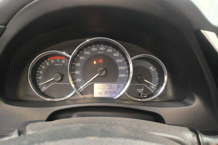 Used Toyota Levin 2017 Revised 185T CVT Elite Edition China V Standard Instrument Cluster