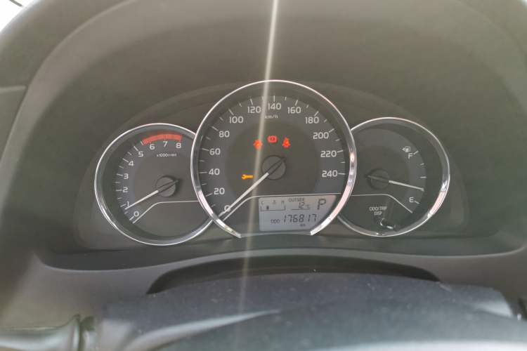 Used Toyota Levin 2017 Revised Version 185T CVT Elite Edition China VI Standard Instrument Cluster