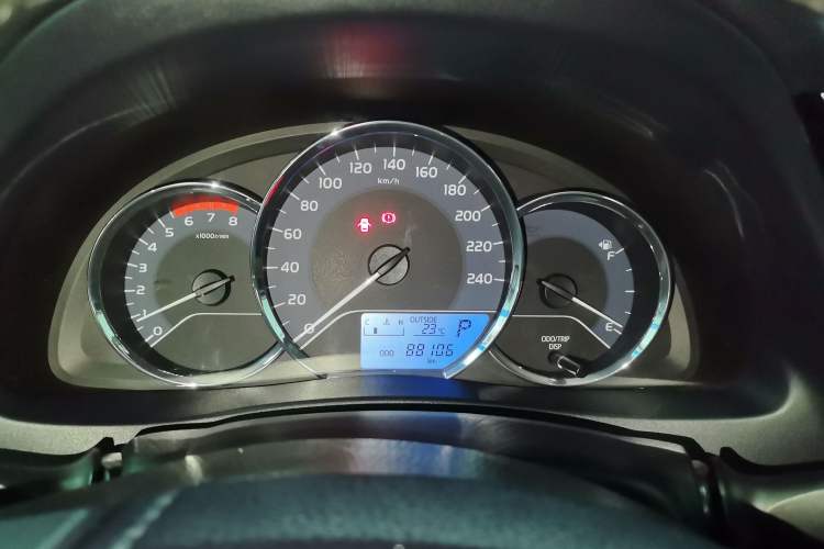 Used Toyota Levin 2017 Revised Version 185T CVT Elite Edition China VI Standard Instrument Cluster