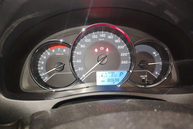 Used Toyota Levin 2017 Revised 185T CVT Elite Edition China V Standard Instrument Cluster
