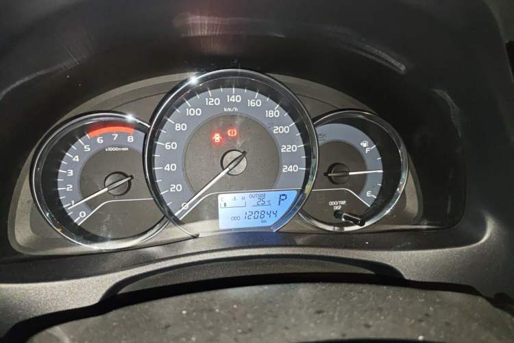 Used Toyota Levin 2017 Revised 185T CVT Elite Edition China V Standard Instrument Cluster