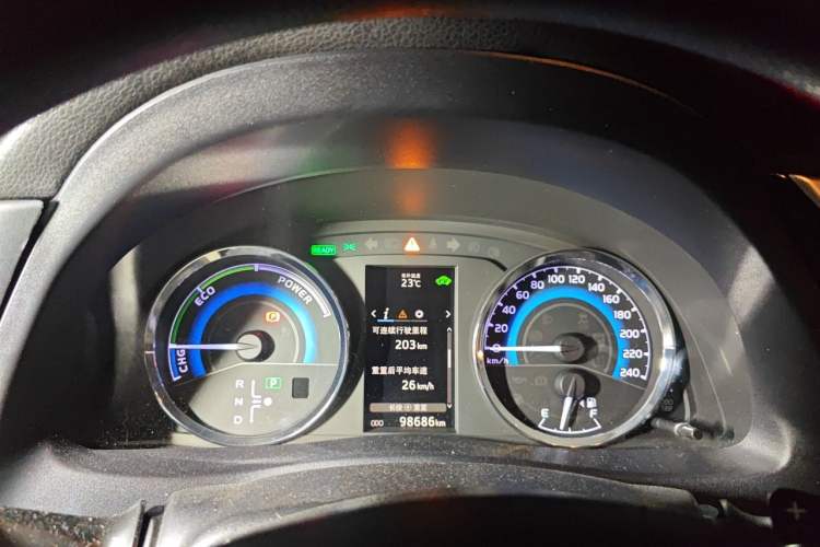 Used Toyota Levin 2017 Revised Dual-Engine 1.8H GS E-CVT Elite Sunroof Version China V Standard Instrument Cluster