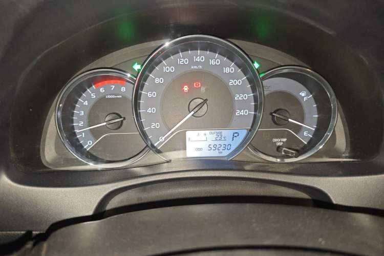 Used Toyota Levin 2017 Revised 185T CVT Leading Edition China V Standard Instrument Cluster