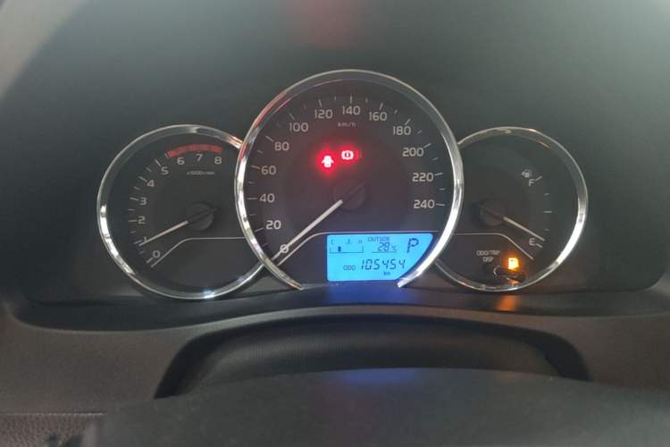 Used Toyota Levin 2017 Revised Version 185T CVT Elite Edition China VI Standard Instrument Cluster
